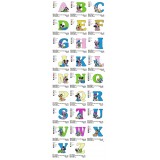 Collection Full Disney Baby Alphabets Embroidery Designs